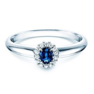 Ring Jolie Weißgold Safir