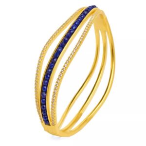 Bernd Wolf Armreif Swing Lapislazuli