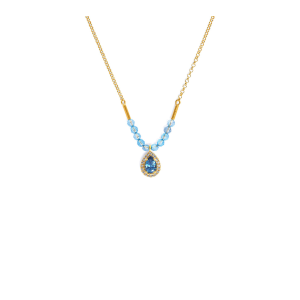Bernd Wolf Kette Marieli London blue Topas