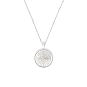 Bernd Wolf Kette lang Sun & Moon Silber Seite 1