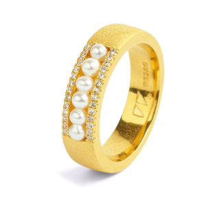 Bernd Wolf Ring Alana Perle