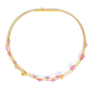Bernd Wolf Armband Kleefacena Pink Turmalin
