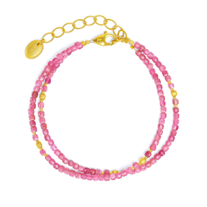 Bernd Wolf Armband Cusenia Pink Turmalin
