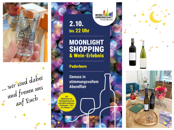 Moonlight Shopping in Paderborn